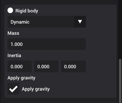 Rigid bodies